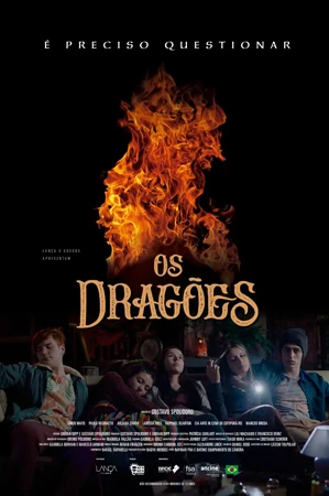 capa do filme Os Dragões que está em exibição no cinema em maringá