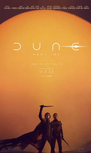 capa do filme Duna: Parte 2 que está em exibição no cinema em maringá
