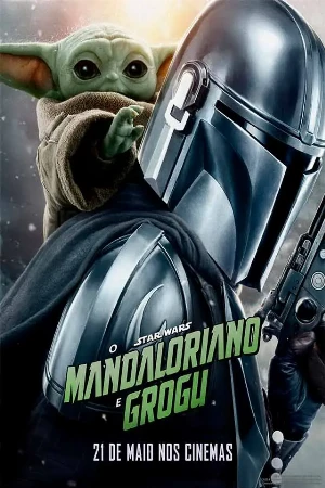 capa do filme Star Wars: O Mandaloriano e Grogu que está em exibição no cinema em maringá