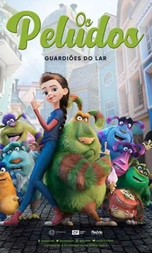 capa do filme Os Peludos - Guardiões do Lar que está em exibição no cinema em maringá