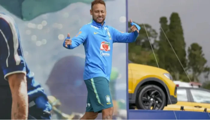 Sem Neymar presente, seleção brasileira viaja para amistoso contra o Egito